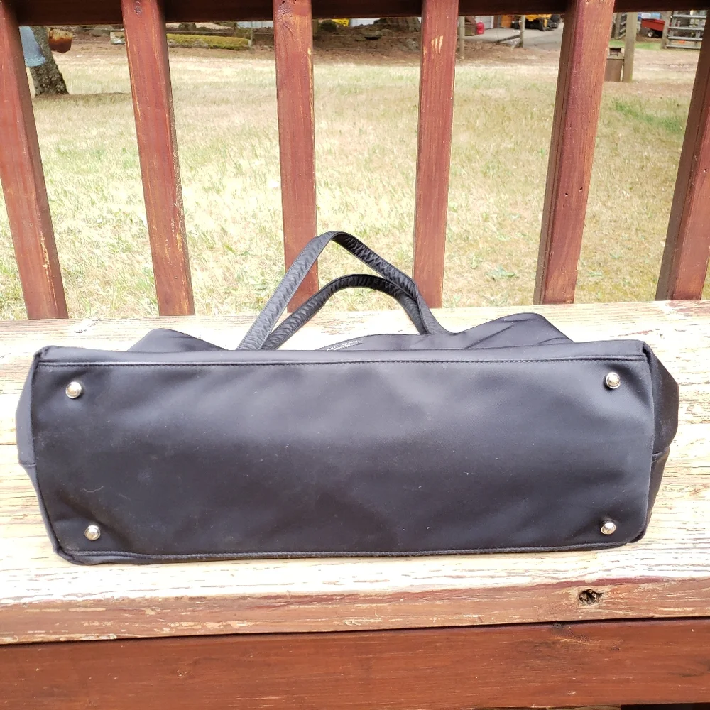 Older Kate Spade New York Black Diaper Bag or Everything Shoulder Bag WITH WEAR
